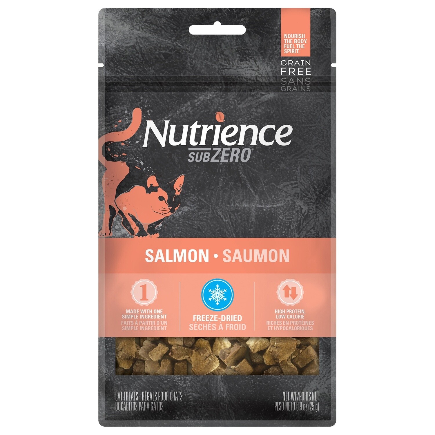 Nutrience Subzero / Chat / séchés à froid / saumon / 25 g (0.88 oz)