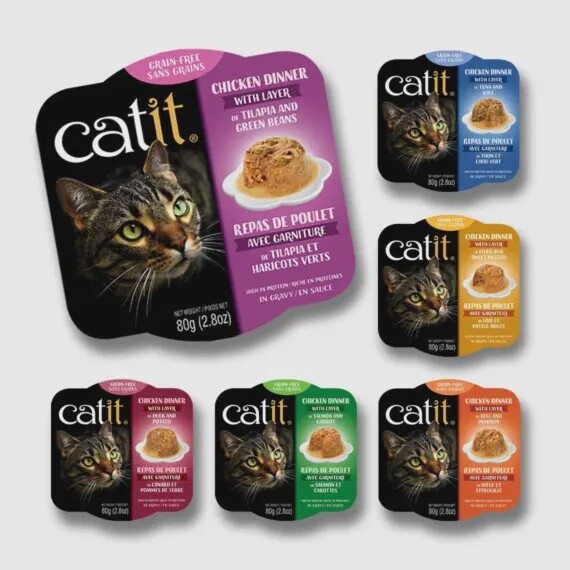 Catit / Chat / Repas de poulet / 80g (2.8 oz)