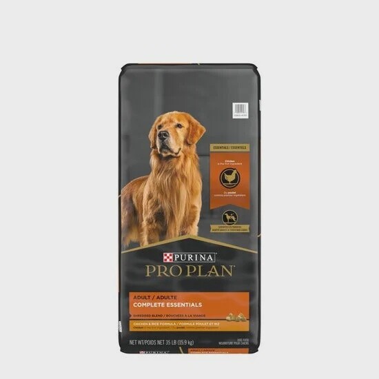 Pro Plan / Chien / Complete Essentials / bouchées à la viande / poulet et riz, Format: 15.9 kg (35 lb)