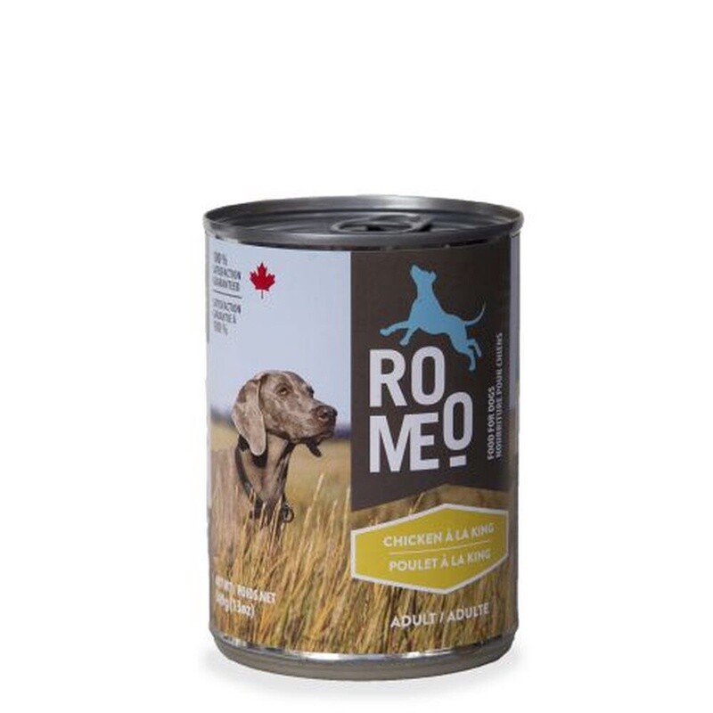 Roméo / Conserve / Chien / Adulte / Poulet à la King