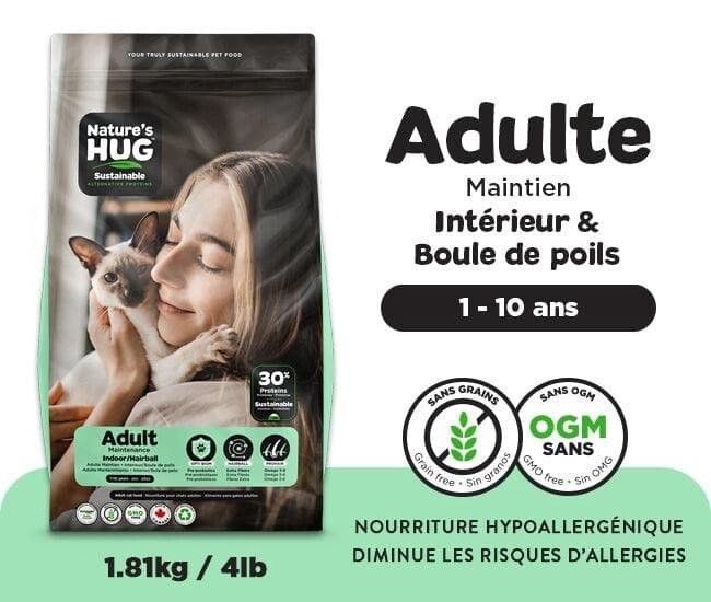 Nature&#39;s Hug / Chat / boule de poils, Format: 1.81 kg (4 lb)