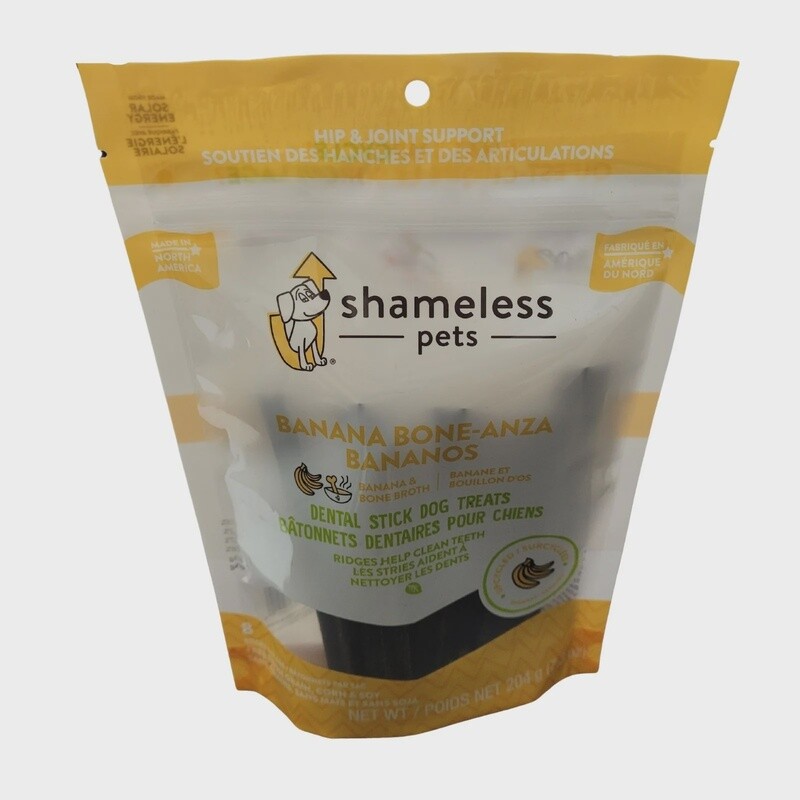 Shameless / Bâtonnets dentaires / Banana Bone-Anza / 7.3 oz