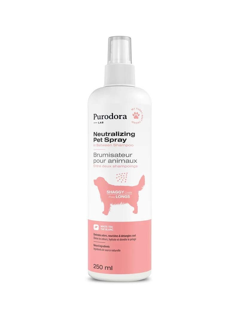 Purodora / Brumisateur pour animaux à poils longs, Format: 237 ml