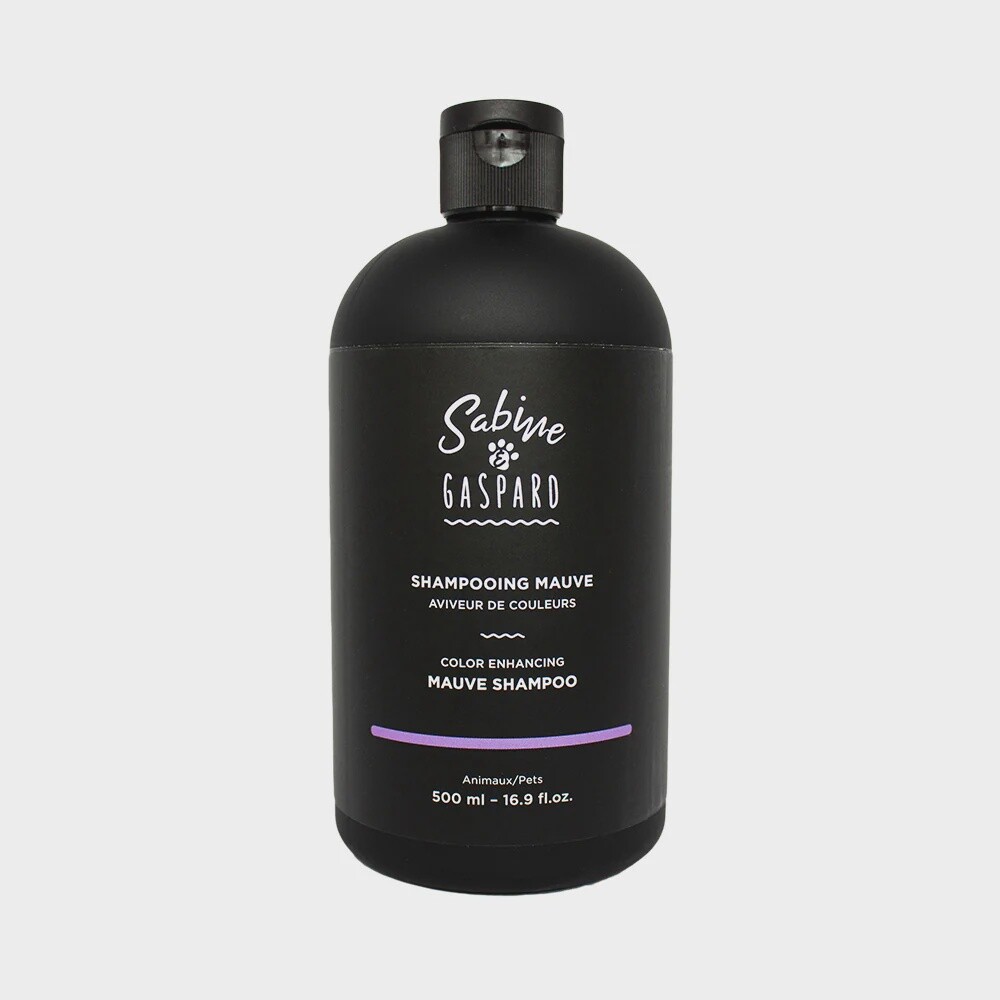 Sabine &amp; Gaspard / Shampooing mauve aviveur, Format: 500 ml (16.9 fl. oz.)
