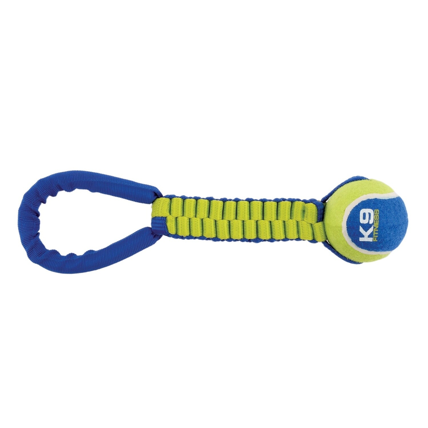Zeus 2.0 / Chien / balle de tennis avec scoubidou balistique à tirer Fitness / 30,5 cm (12 po)