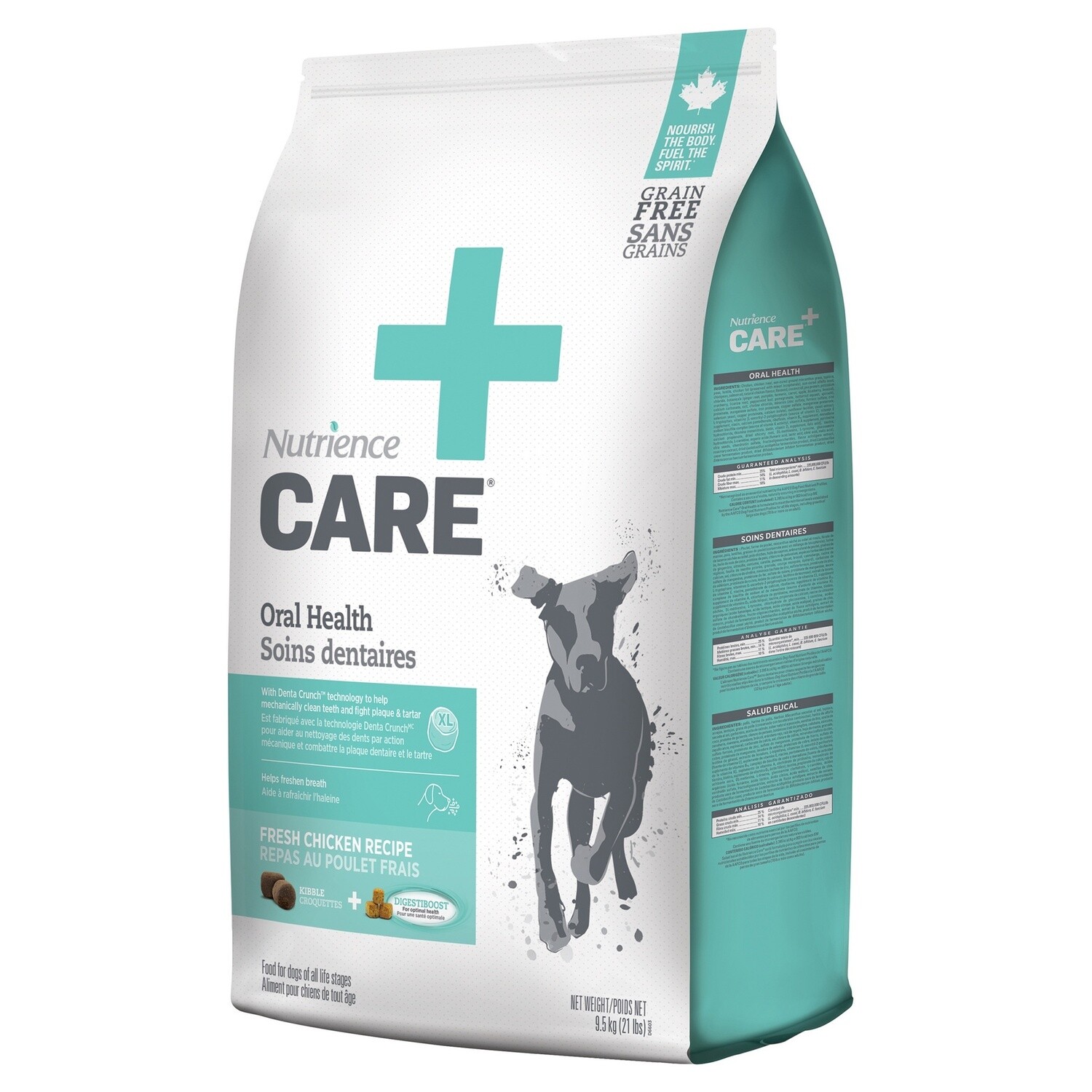 Nutrience Care Chien / Soins dentaires, Format: 9,5 kg (21 lb)