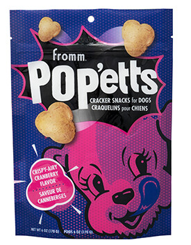 Fromm / Craquelins Pop&#39;etts / Canneberges / 6oz (170g)