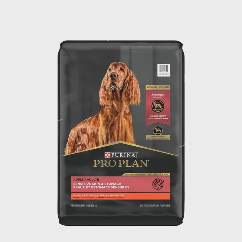 Pro Plan / Chien / Peau et estomac sensible / saumon et riz