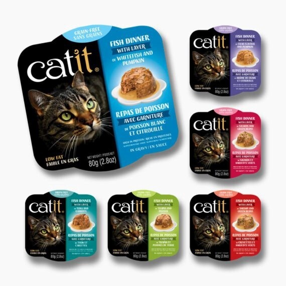 Catit / Chat / Repas de poisson / 80g (2.8 oz)