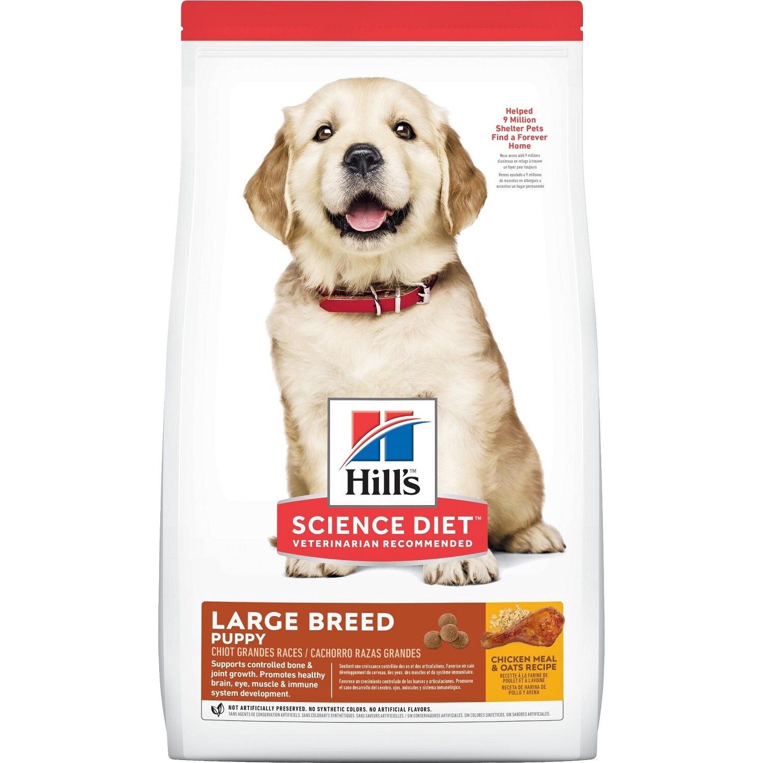 Hill&#39;s / Chiots / Grandes Races, Format: 7 kg (15.5 lb)