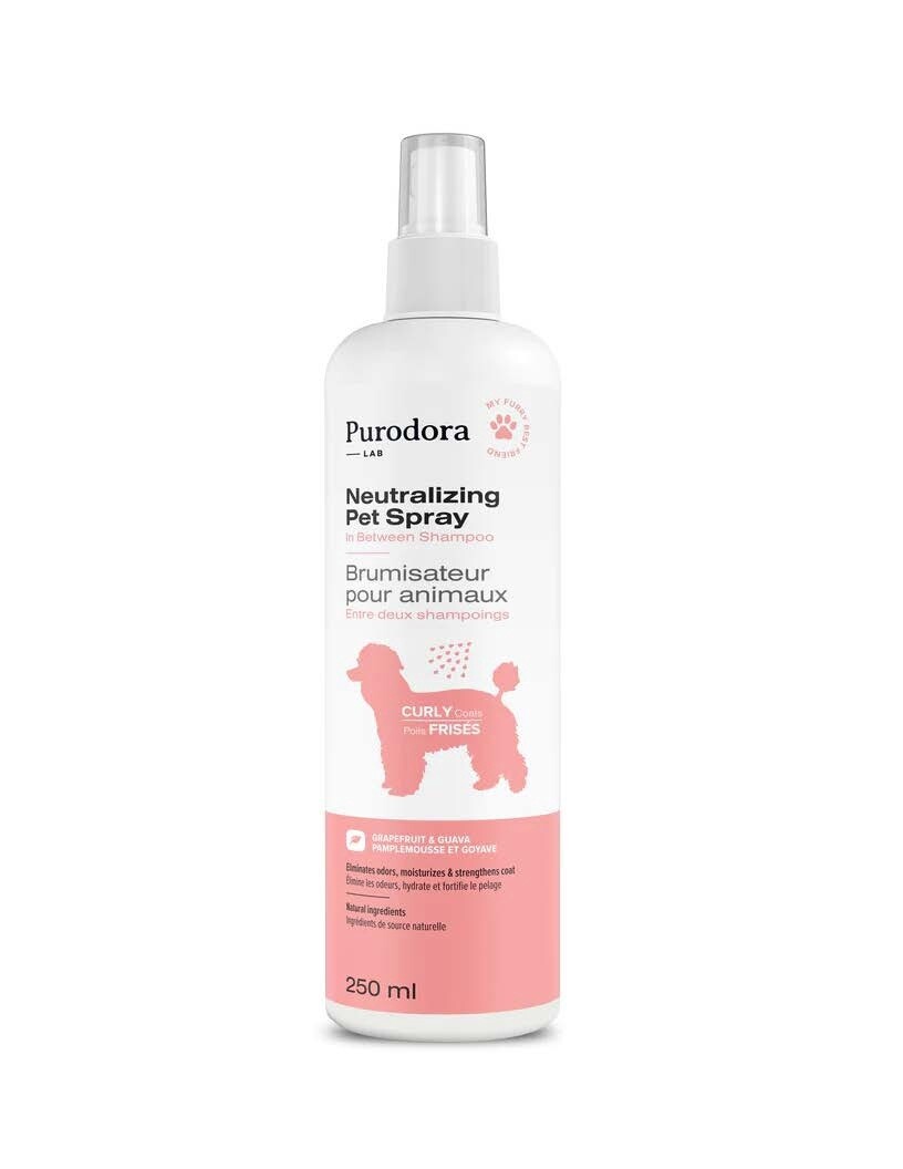 Purodora / Brumisateur pour animaux à poils frisés, Format: 237 ml