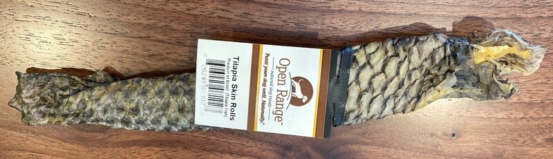 Open Range / Peaux de Tilapia roulées