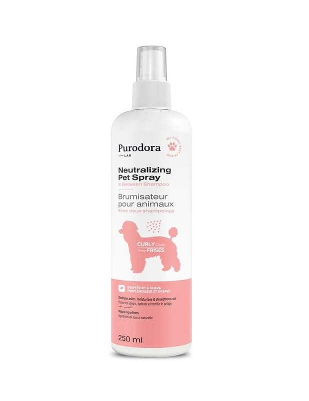 Purodora / Brumisateur pour animaux à poils frisés