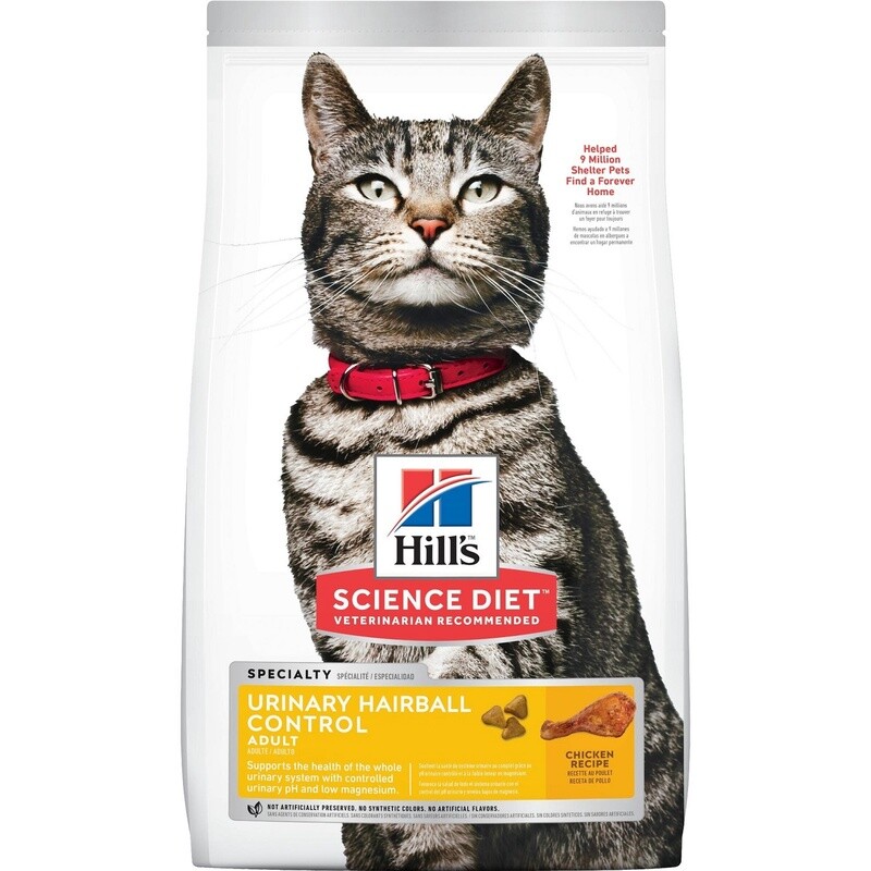 Hill&#39;s / Chat / Adulte / « Urinary Hairball Control »