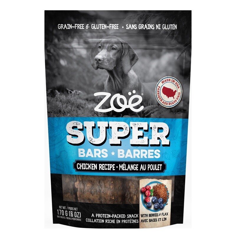 Zoë / Chien / Super barres / 170g (6 oz)