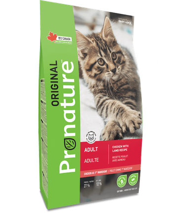 Pro Nat Chat adulte poulet &amp; agneau, Format: 2.27 kg (5 lb)