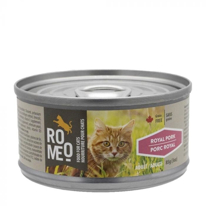 Roméo / Conserve / Chat / Adulte / Porc Royal, Format: 155.9 g (5.5 oz)