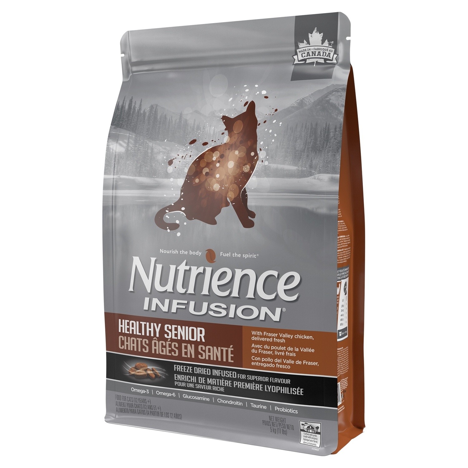 Nutrience Infusion / Chat / âgés en santé / poulet / 5 kg (11lb)