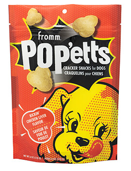 Fromm / Craquelins Pop&#39;etts / Foie de poulet / 6oz (170g)