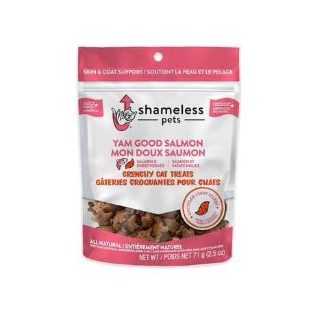 Shameless / Gâteries croquantes / Mon doux saumon / 2.5 oz