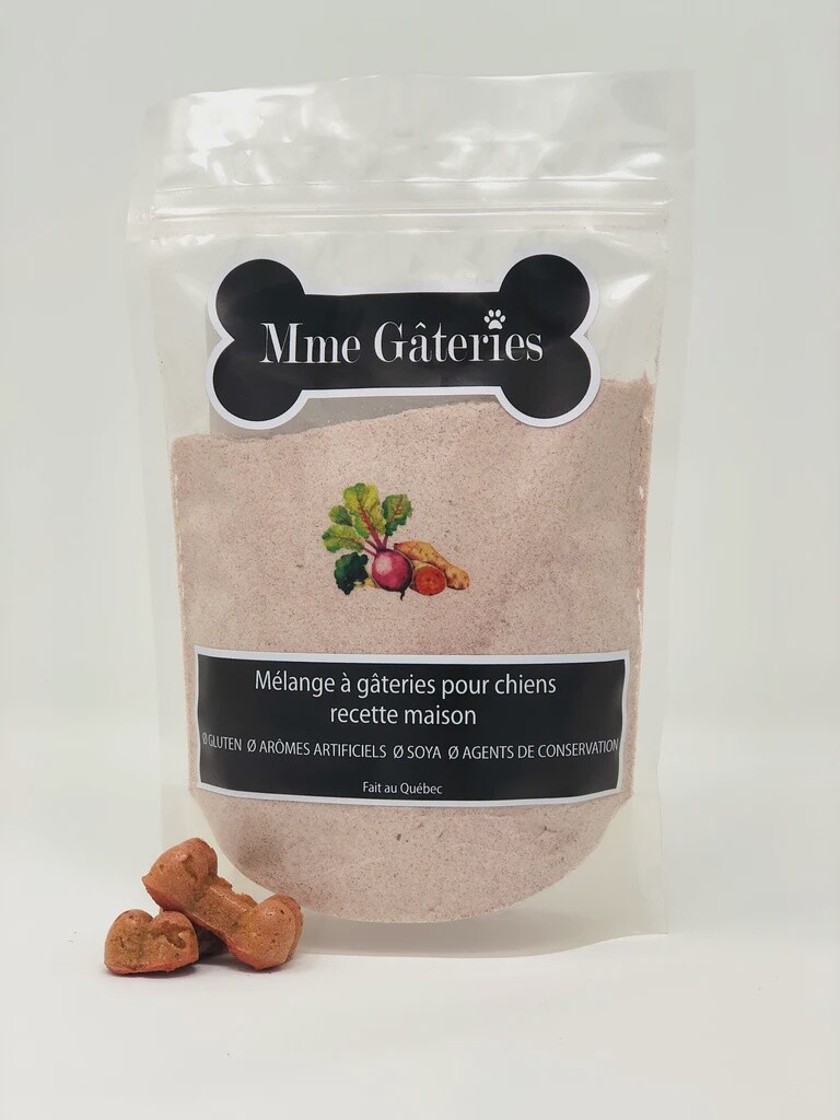 Mme Gâteries / Chien / Préparation à gâteries / légumes