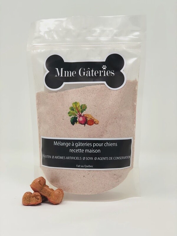 Mme Gâteries / Chien / Préparation à gâteries / légumes