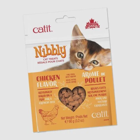 Catit / Chat / Régals croquants Nibbly / 90g (3.2oz)