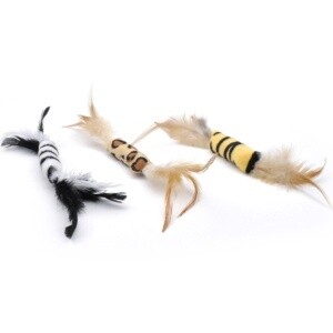 Turbo / Chat / jouets à plume / 8&quot;