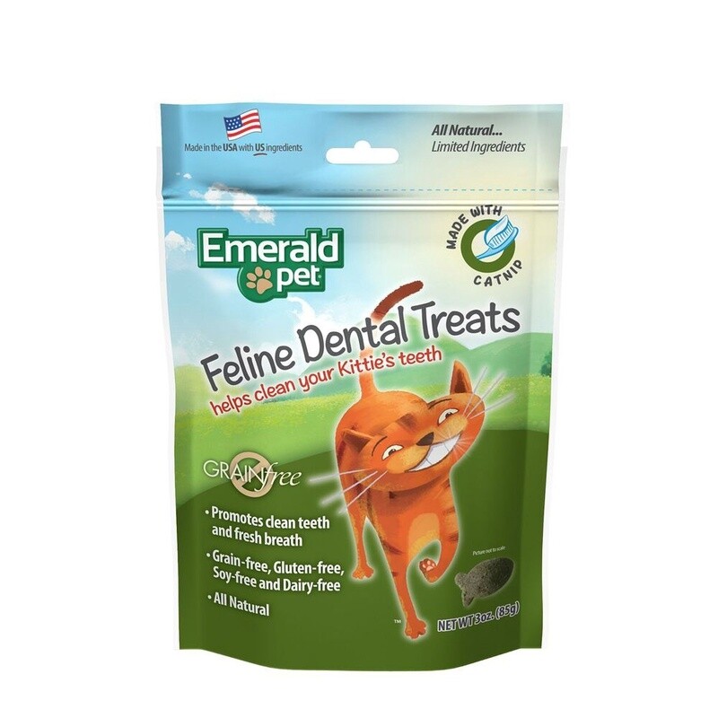Emerald Pet / Chat / Friandises dentaires / Herbe à chat