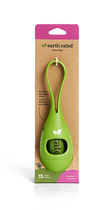 Earth Rated / Distributeur 2.0 / 15 sacs non parfumés