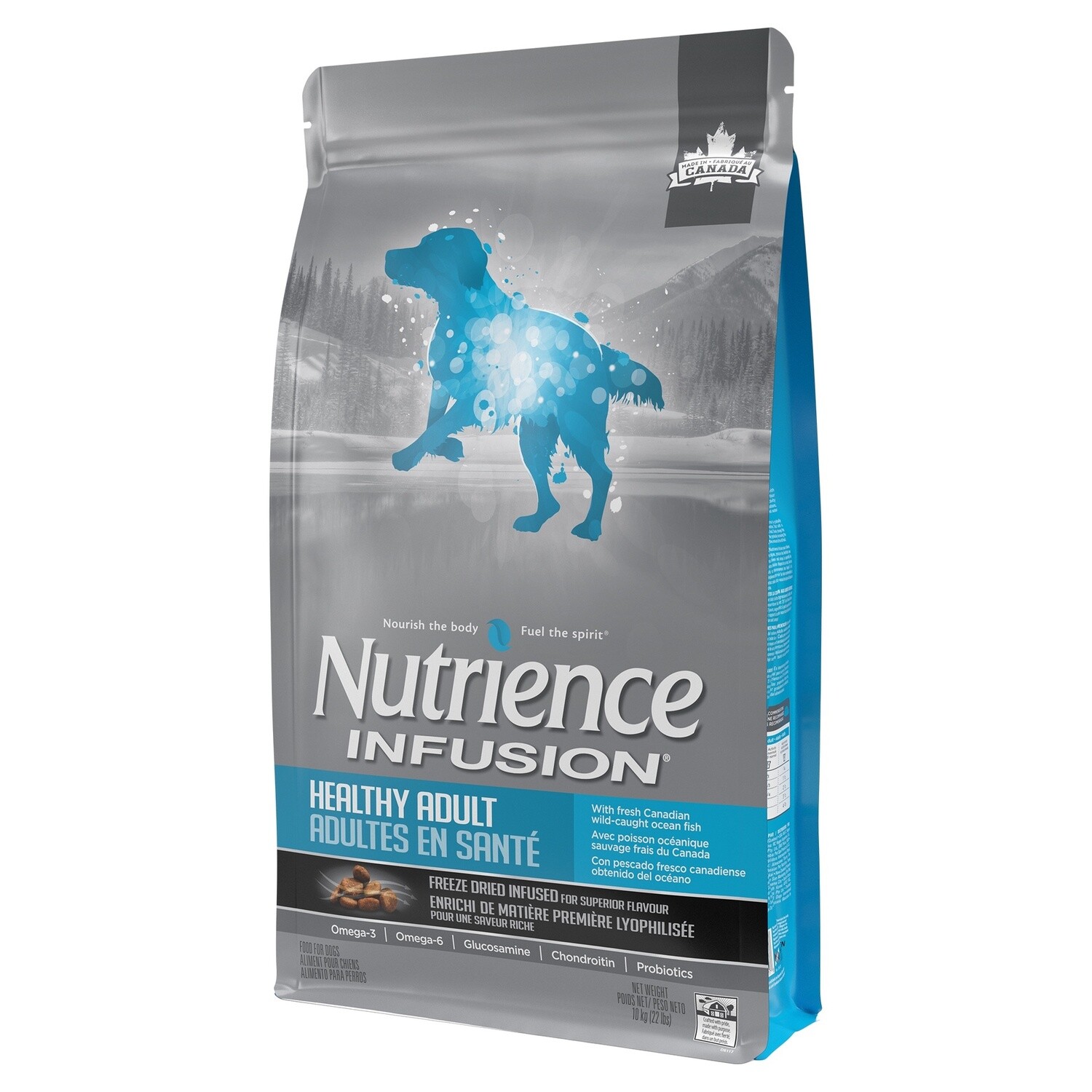 Nutrience Infusion / Chien / Poisson océanique, Format: 10 kg (22lb)