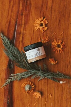 Les Mauvaises Herbes / Crème à mains réparatrice calendula &amp; conifères