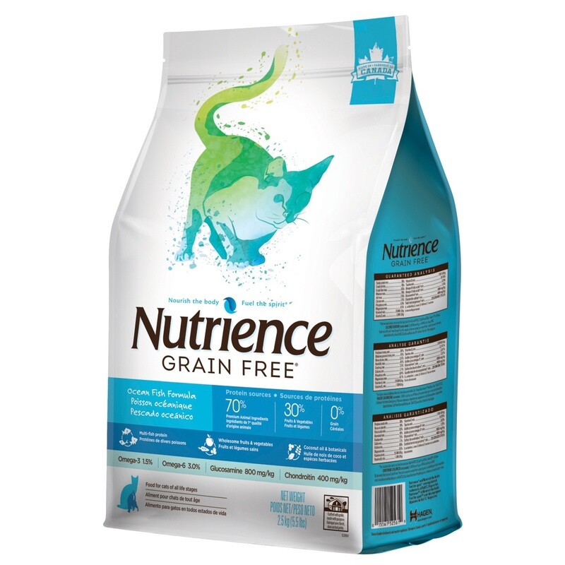 Nutrience Sans grains Chat  Poisson océanique