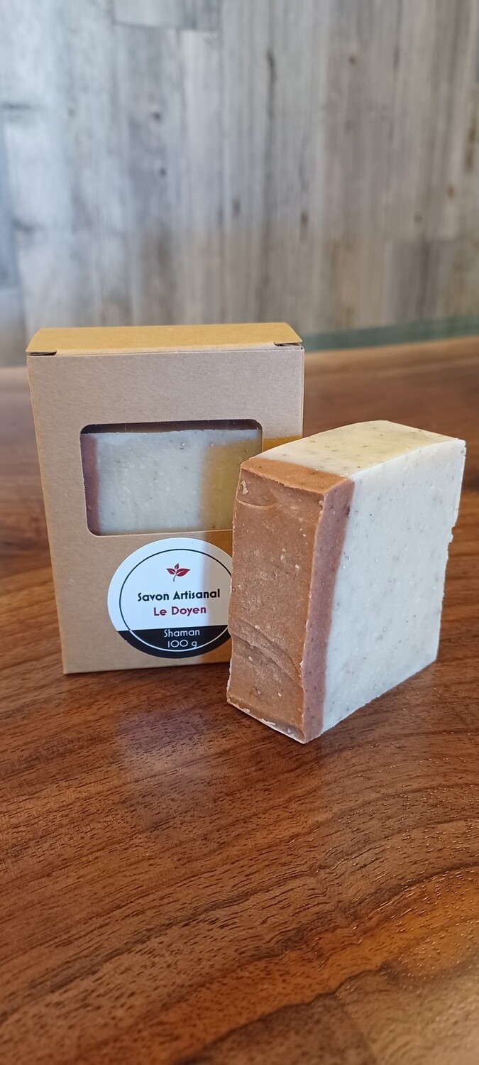 Shaman / Savon Artisanal 100 g, Fragrance: Le Doyen / Thé des Bois