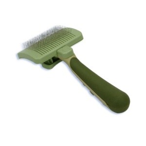 Safari / Chiens / Brosse auto-nettoyante, Format: Petite