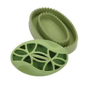 Safari / Chien / Brosse ovale en caoutchouc
