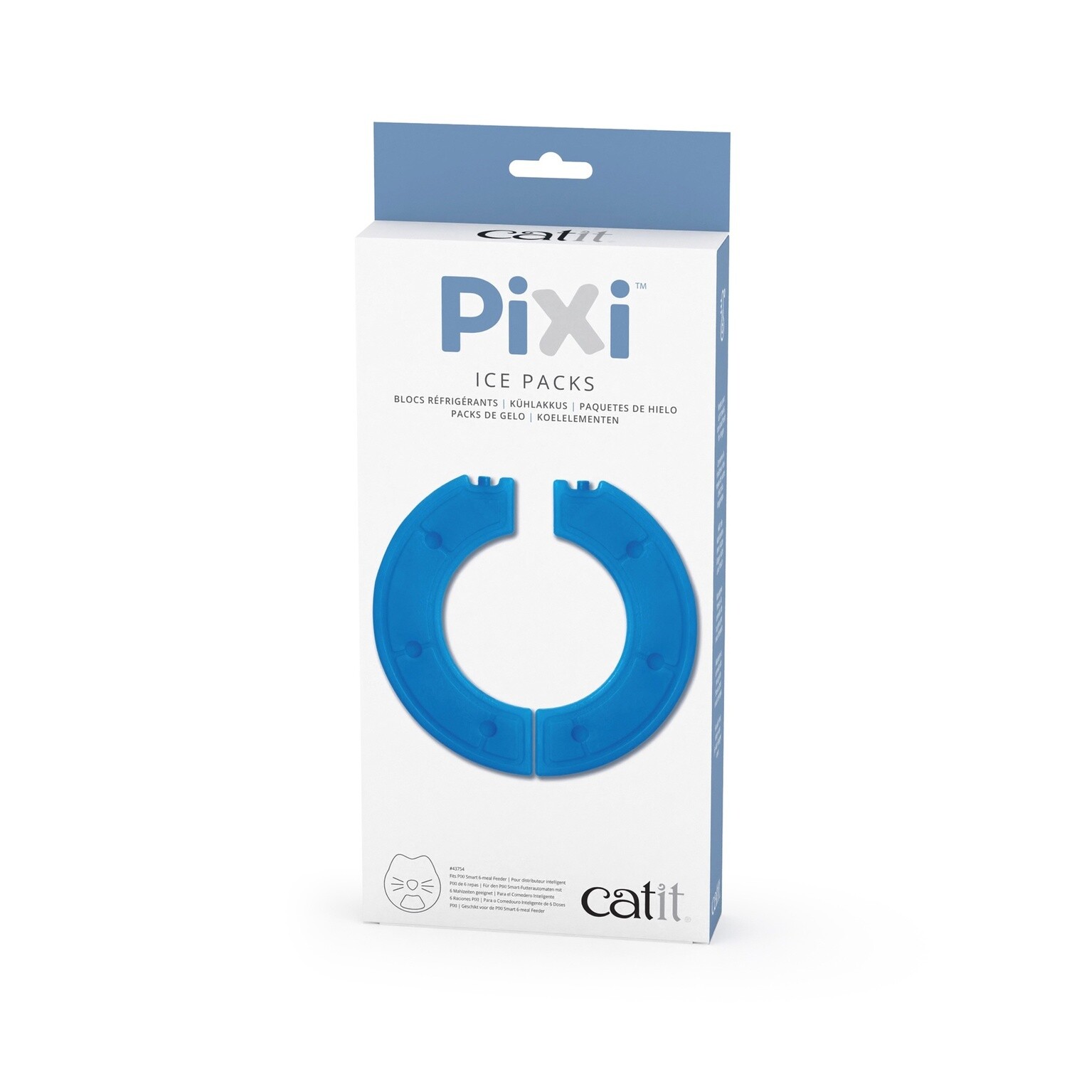 Catit / Chat / Blocs réfrigérés Pixi, paquet de 2