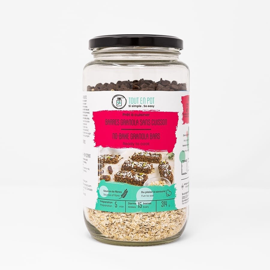 Tout en Pot / Barres granola sans cuisson 314 g (11 oz)