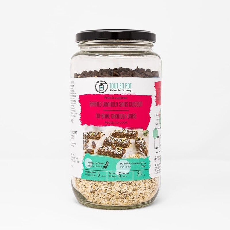 Tout en Pot / Barres granola sans cuisson 314 g (11 oz)