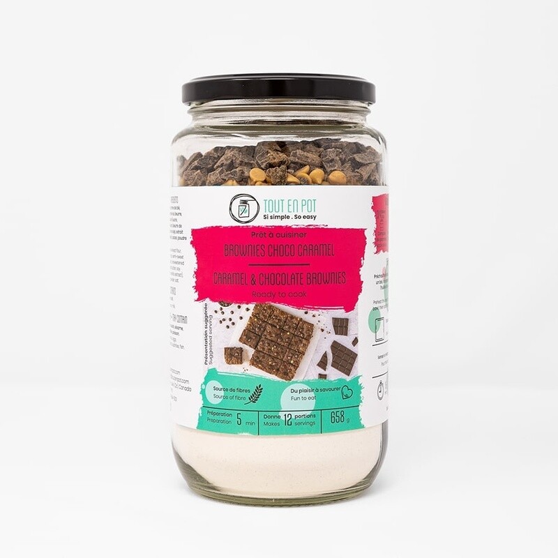 Tout en Pot / Brownies choco-caramel 658 g (23 oz)