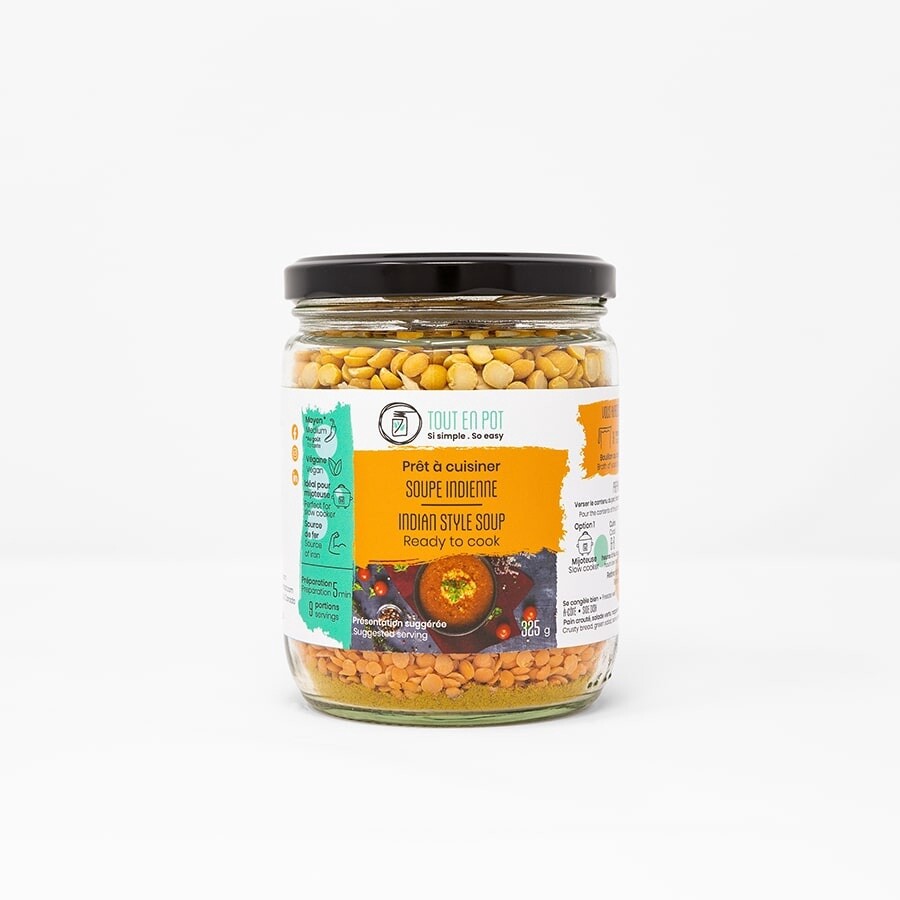 Tout en Pot / Soupe indienne 325 g (11.5 oz)