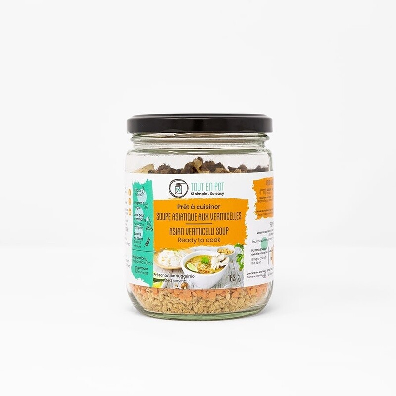 Tout en Pot / Soupe asiatique aux vermicelles 163 g (5.7 oz)