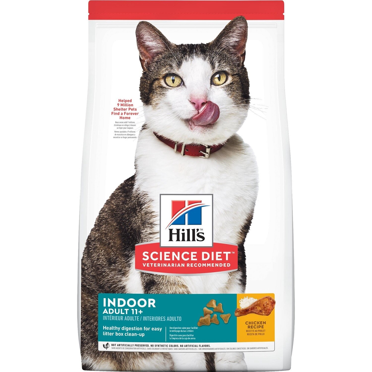 Hill&#39;s / Chat / Adulte / Intérieur 11+ / 3.17 kg (7lb)
