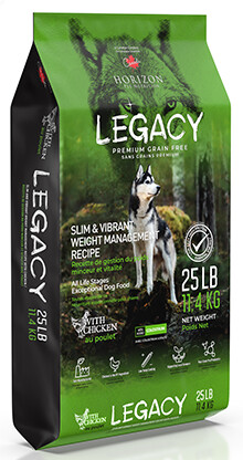 Horizon / Legacy / Chien / Gestion du poids &amp; vitalité, Format: 11.4 kg (25lb)
