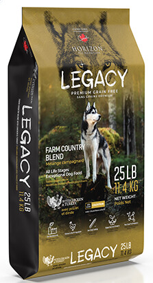 Horizon / Legacy / Chien / Mélange campagnard, Format: 11.4 kg (25lb)