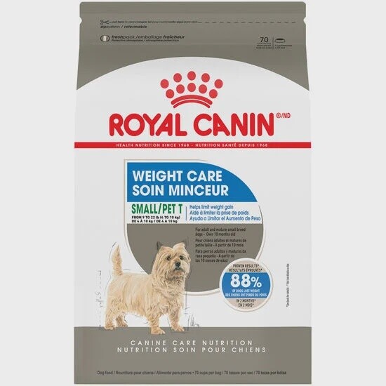 Royal Canin / Chien / Petite race / soin minceur