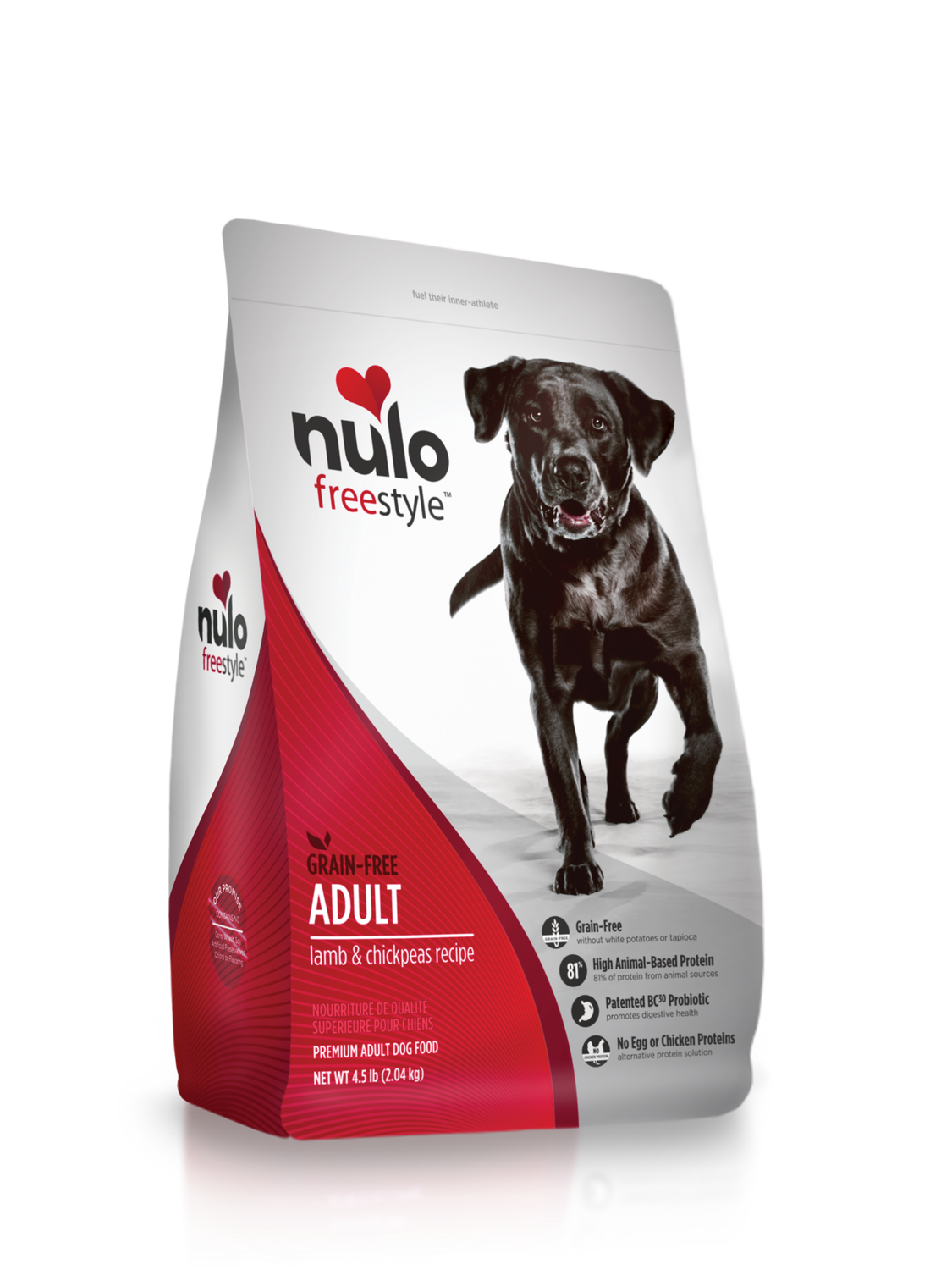 Nulo / Chien / FreeStyle / Agneau et pois chiches, Format: 4.5lb