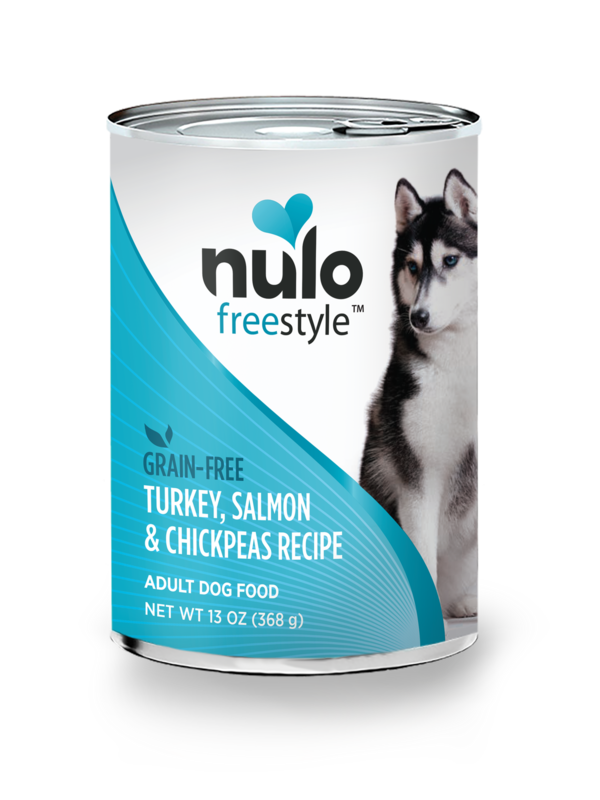 Nulo / Chien / FreeStyle / Cannes / Dinde, saumon et pois chiches / 13oz