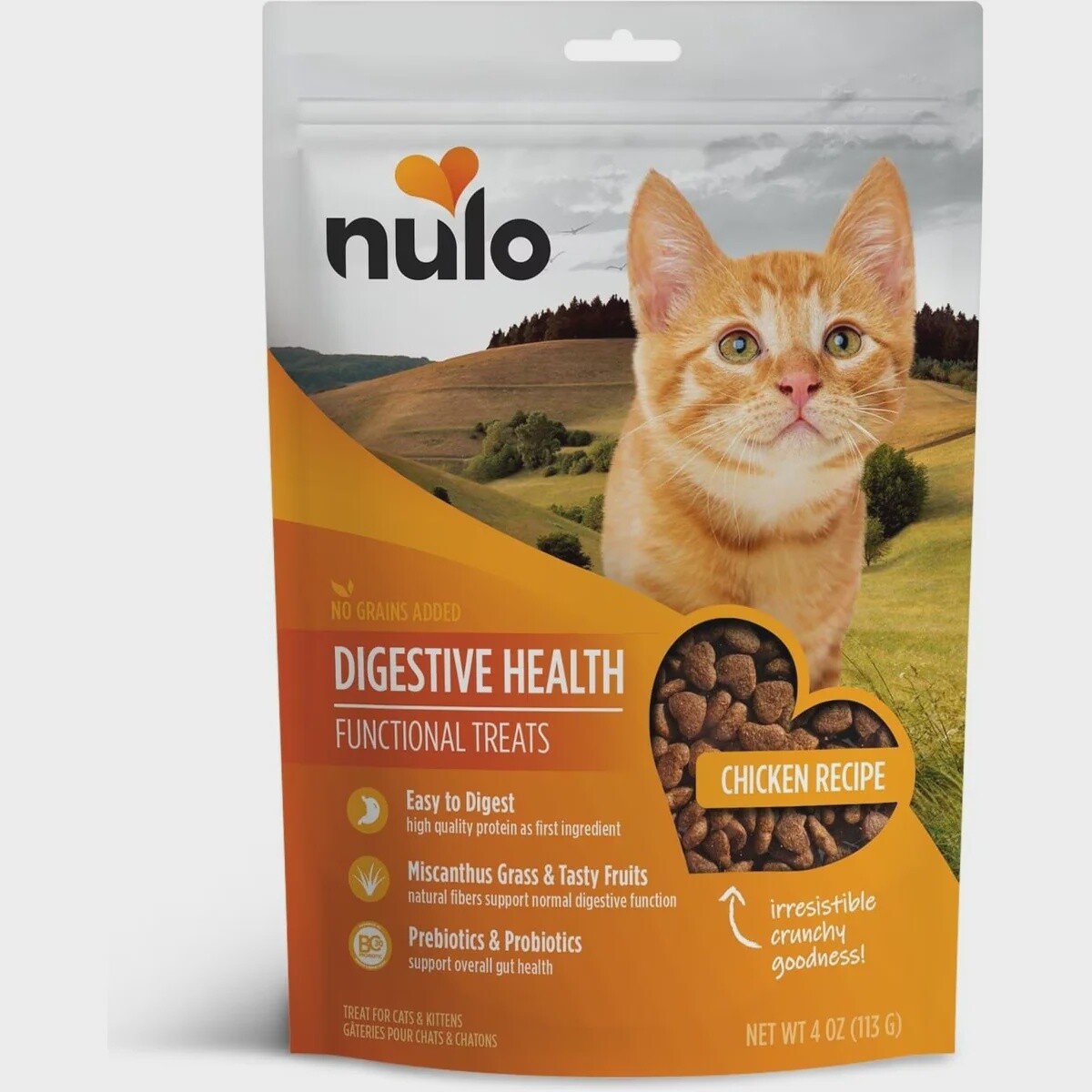 Nulo / Chat / Gâteries fonctionnelles / 4oz, saveur: Poulet