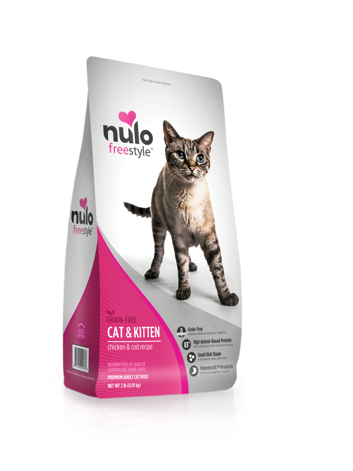 Nulo / Chat / FreeStyle / Chat et Chaton / Poulet et morue, Format: 2lb